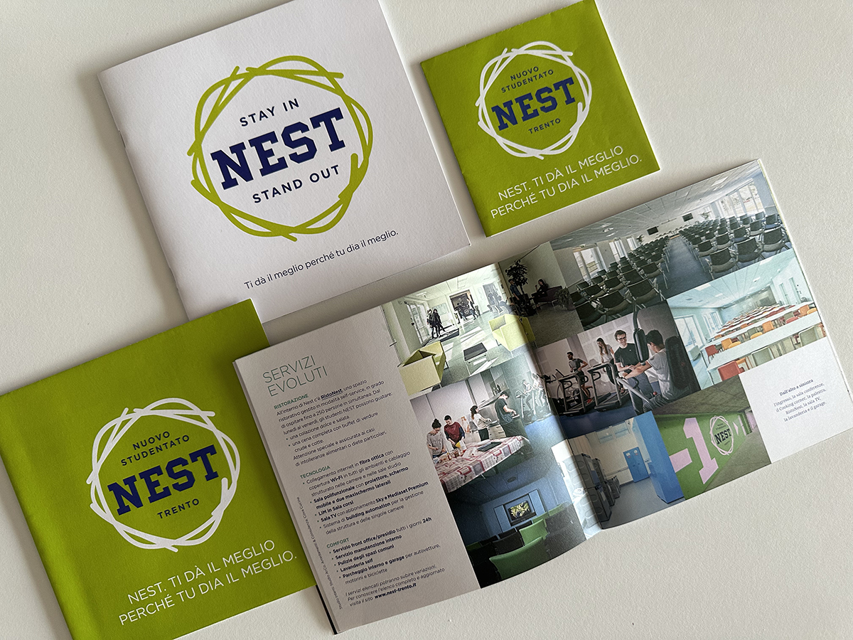 NEST, nuovo studentato di Trento: brochure