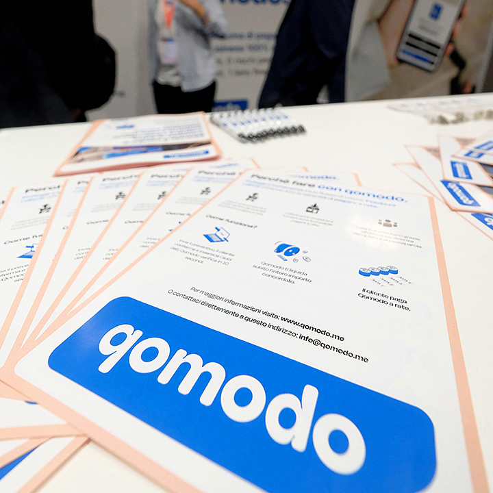 Qomodo, immagine dalla fiera ServiceDay