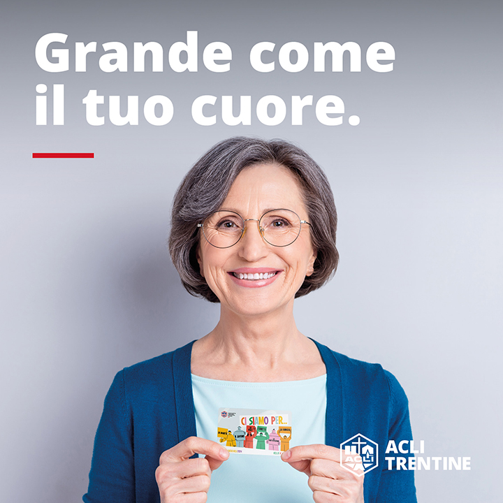 campagna pubblicitaria per ACLI Trentine 2024