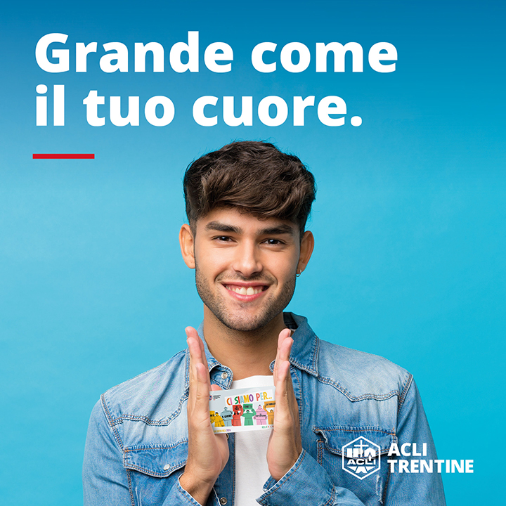 campagna pubblicitaria per ACLI Trentine 2024