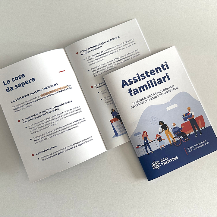 vademecum brochure per Acli Trentine