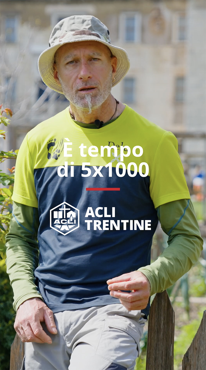 copertina video pillola social per Acli Trentine - 5x1000